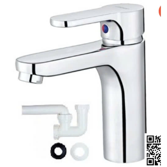 Vòi Lavabo Caesar BT570CU Nóng Lạnh Kèm Co P