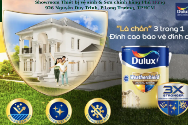 VÌ SAO NÊN CHỌN SƠN DULUX CHO NGÔI NHÀ?