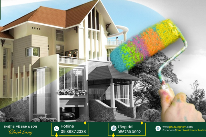 VÌ SAO CÁC DÒNG SƠN CHỐNG THẤM MÀU NGOÀI TRỜI NGÀY CÀNG ĐƯỢC ƯA CHUỘNG